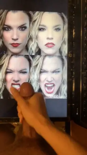 Lzzy Hale quad facial cumtribute
