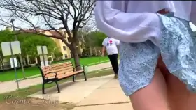 Check out my favorite pair of panties! Oops, must have forgotten them at home 😛