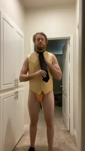 When your wife decides what you will wear for at home date night!