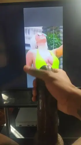 BBC Jerking Off To Maryse