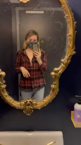 Busy mom of 3 is waiting for her espresso shot