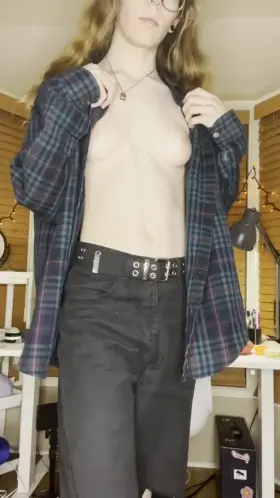 Can I borrow your flannel? Thanks ! ;)