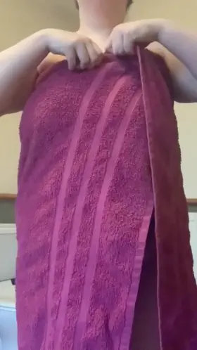 Just got out of the shower, who’s going to make me all dirty again?