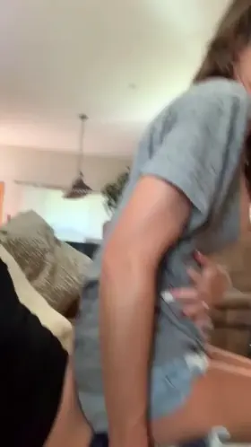 A quickie then cleaned him off with my mouth (fm)