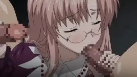 Blowjob Attractive With The Girl Wear Glasses !!