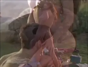 Jewel De’Nyle in the softcore movie Fast Lane to Malibu