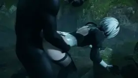 2B vs. Horseman (Rekin3D)