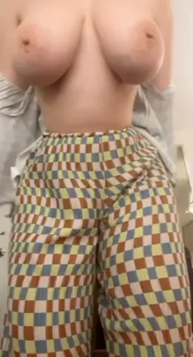 Some big natural DDDs on my petite 5’1 frame