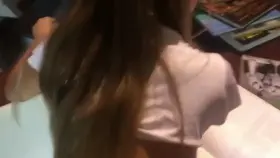 Sexe Public Risquu00e9e u00e0 la Bibliothu00e8que du Lycu00e9e