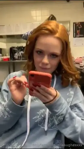 Ella Hughes Wants Dick Even In Makeup Room