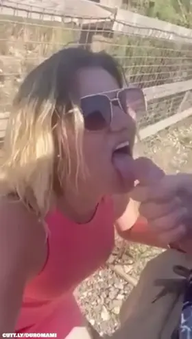 “Cum in my mouth” she orders