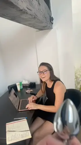 He plugged me up so I could feel super full 🥰