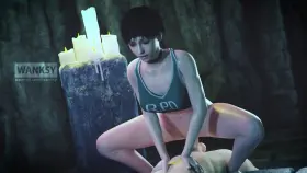 Rebecca Chambers Cowgirl (Wanksy)