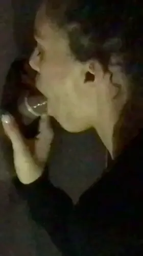 When you find a public gloryhole [GIF]