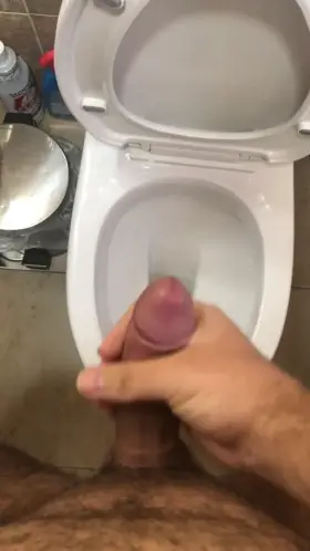 Shooting cum all over