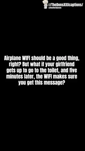 Airplane cuckolding (I know it starts slow... Sorry!)