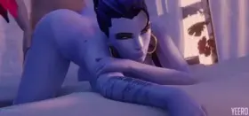 Widowmaker fucked doggystyle (Yeero, Volkor) [Overwatch]