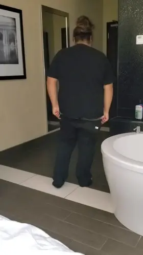 You going for ass or titties first?!