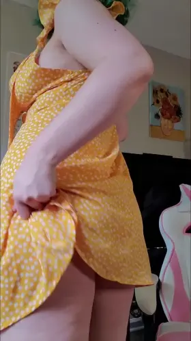 I didn't wear any underwear all day 😉