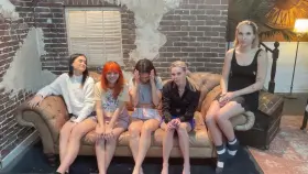 New in Patreon.com/Upskirts - 5 Girl Upskirt Party - Link in the comments