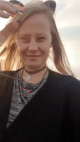 Well... I did it on purpose... I was hoping he'd roll over... heh [GIF]