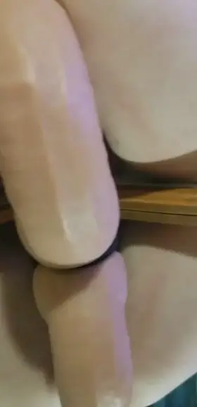 Taking 13 inch BWC dildo deep