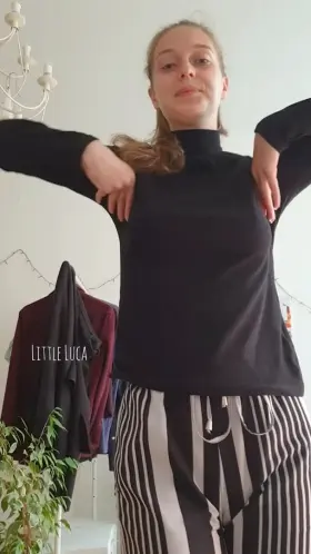 Enjoying watching me getting naked?