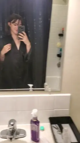 the roommates won't hear us in the shower