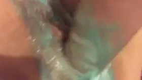 Came so fast with the toothpaste burning Dildo GIF by jbjaney