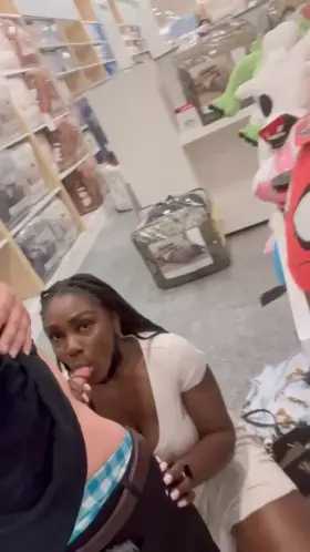 At least do it in a dressing room …