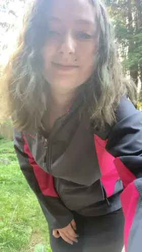 My neighbor caught me dropping my tits again 👉👈