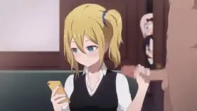 Ai Hayasaka handjob while scrolling social media (kamuohen) [kaguya-sama Love Is War]