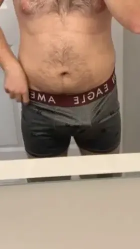 Dick reveal in my favorite boxers