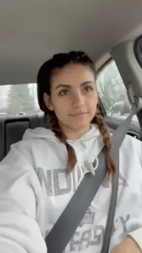 I always get a little nervous flashing my titties out on the road!