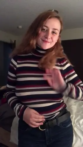 Quick study break titty drop because I need attention ☺️ (OC)