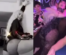 Iggy Azalea and Khloe Kardashian. Pick one for doggy and one for pronebone.