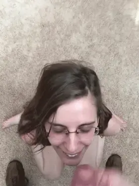 Love the feeling of cum across my face