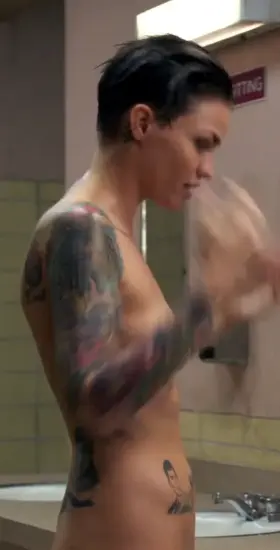 Ruby Rose in Season 3 of Orange Is The New Black on Netflix