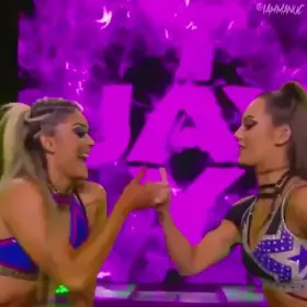 Tay Conti & Anna Jay Booty Entrance 🍑