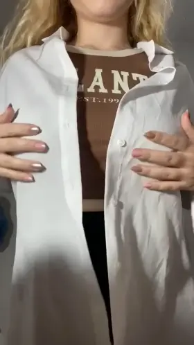 Why would I ever wear a bra with boobs like these? 😋 [drop]