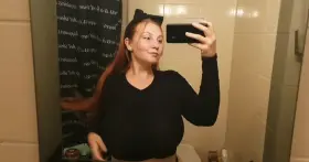 I'm just 5'2 but look how big my tits grew 👀