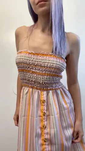 summer may be over but i’m still a sucker for easy access sundresses … allow me to demonstrate 💜