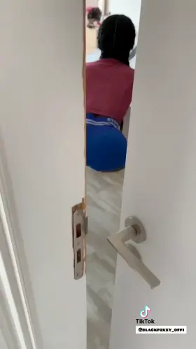 Caught exercising by stepbrother