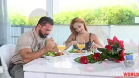 Sex-Addicted Veronica Leal Gets DP'd by Dinner Date And Boyfriend