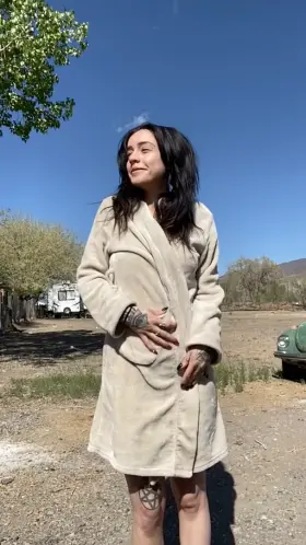 I hope my neighbors saw this [f]