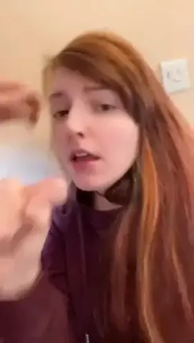 He pulls my hair and gags me with his cock until there’s tears in my eyes. What can I say? I like it rough 🤤