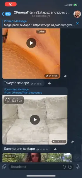 All latest full length sextapes in my vip telegram, 1500+ models full length sextapes and over 500 mega packs with daily updates in my vip telegram channel, check my comment to join