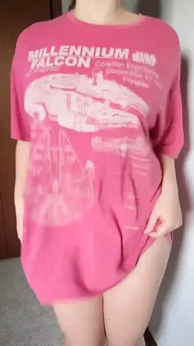 Can my perky boobs make you breathe harder than Darth Vader? (18f)