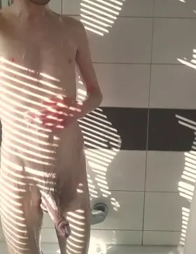The lighting in the shower was just too good...
