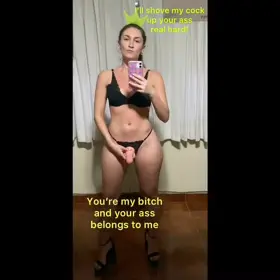 Shut up and get down on your knees, I'll shove this dick up your ass 😈🍆